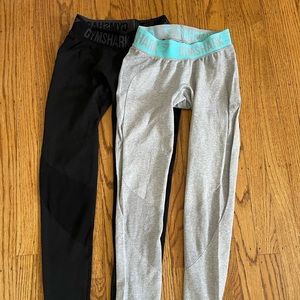 Set of XS gymshark seamless leggings